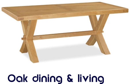 Oak dining & living