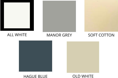 ALL WHITE OLD WHITE SOFT COTTON MANOR GREY HAGUE BLUE